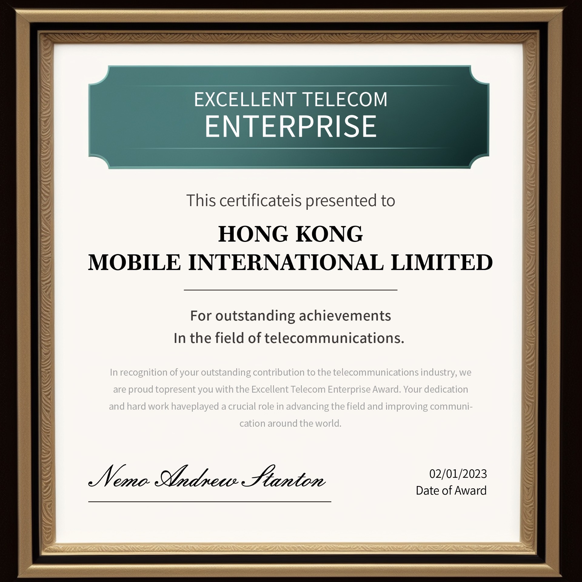 International Innovation Awards